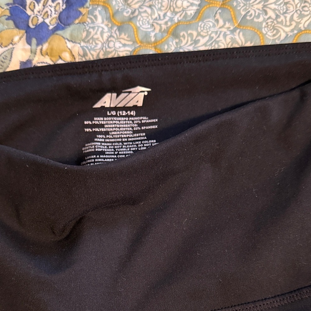 Avia Black Performance Leggings